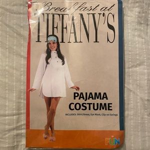 Breakfast at Tiffany’s Women’s Pajama Costume + Heels